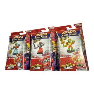 Legends of Akedo Beast Strike – Single Player Packs (New) Lot of 3